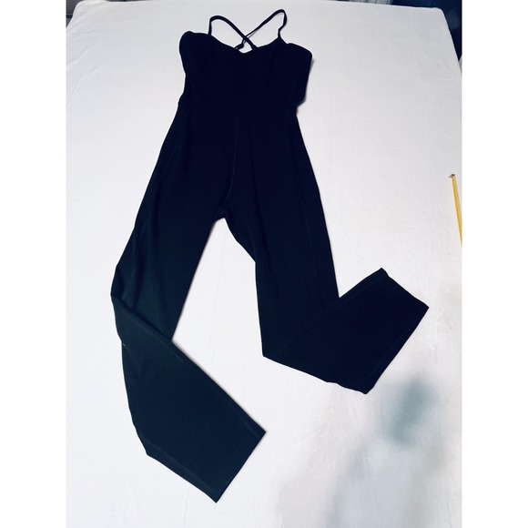 Old Navy Pants - Old Navy Black Lg Power soft Sleeveless Workout‎ Bodysuit/Jumper/Active Sexy Y2K